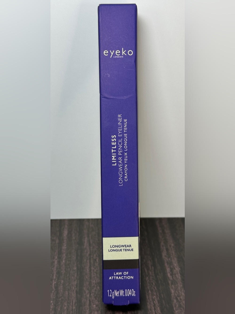 Eyeko Limitless Longwear Eyeliner (Laws of Attraction-Black) NIB 1.2 g / 0.04 oz